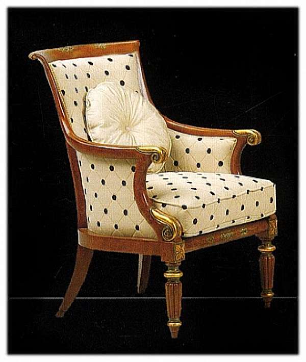 Armchair ISACCO AGOSTONI 1084 factory ISACCO AGOSTONI from Italy. Foto №1