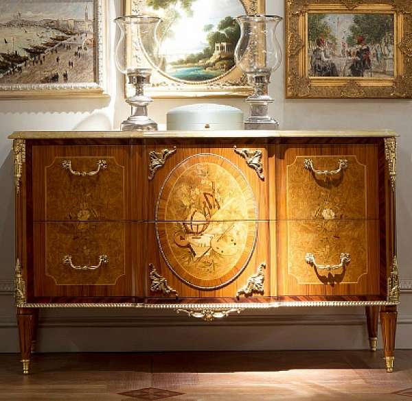 Chest of drawers MEDEA 2070 factory MEDEA from Italy. Foto №1
