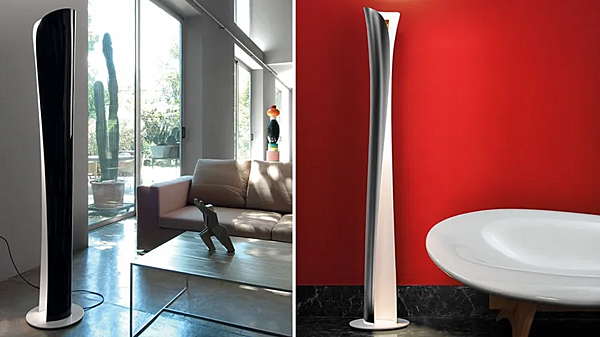 LED floor lamp in steel Cadmo Artemide factory Artemide from Italy. Foto №10