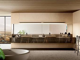Ceramic washbasin Kera 1115 LAGO Ceramic washbasin Kera 1115 LAGO factory LAGO from Italy