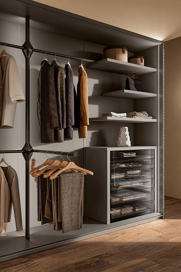 Sectional wardrobe LAGO Et Voila 1174 factory LAGO from Italy. Foto №3