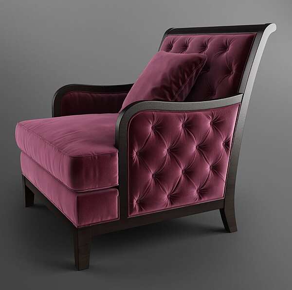 Armchair ANGELO CAPPELLINI Opera SEBASTIAN 40121/T factory OPERA CONTEMPORARY from Italy. Foto №6