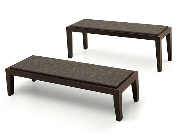 Upholstered fabric bench Lera Duomo Design factory Duomo Design from Italy. Foto №1