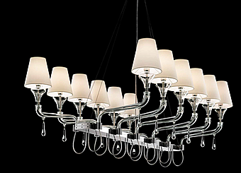 Chandelier Barovier&Toso Domo Nevada 7032