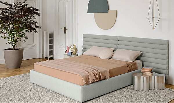 Leather bench seating Pan Flute Saba Italia factory SABA from Italy. Foto №3