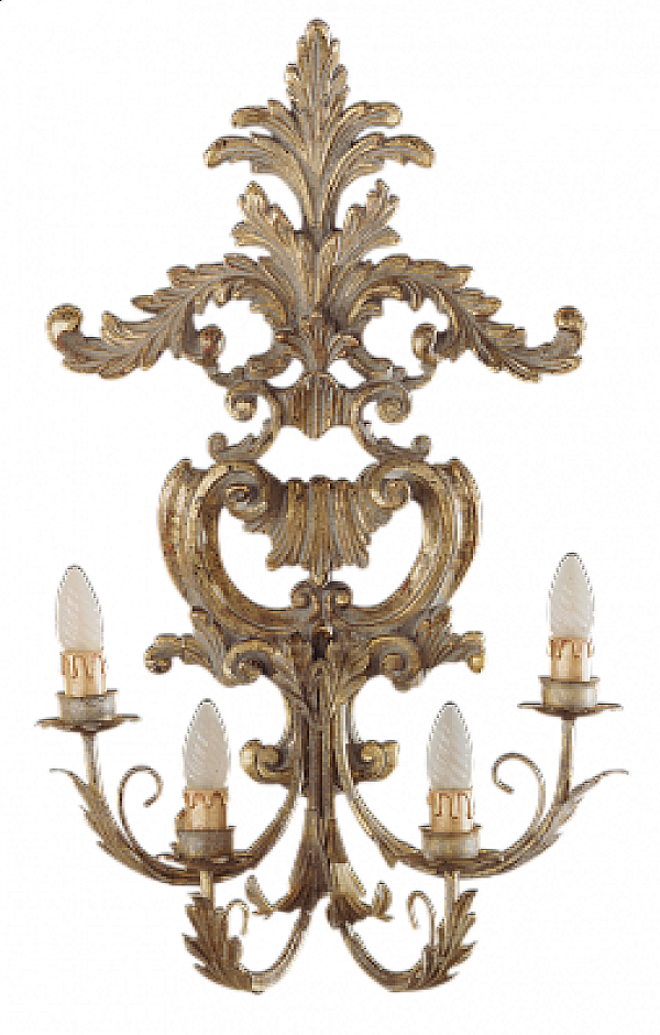 Sconce STILE LEGNO 6070 factory STILE LEGNO from Italy. Foto №1