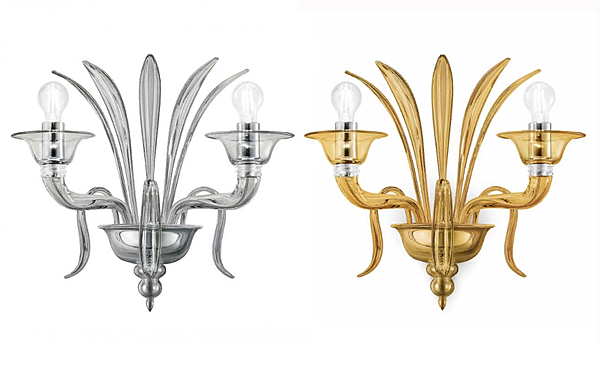 Sconce Barovier&Toso Odile 5307/02 factory Barovier&Toso from Italy. Foto №2