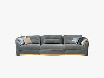 Fabric sofa with upholstered back Softhouse Madame factory SOFTHOUSE from Italy