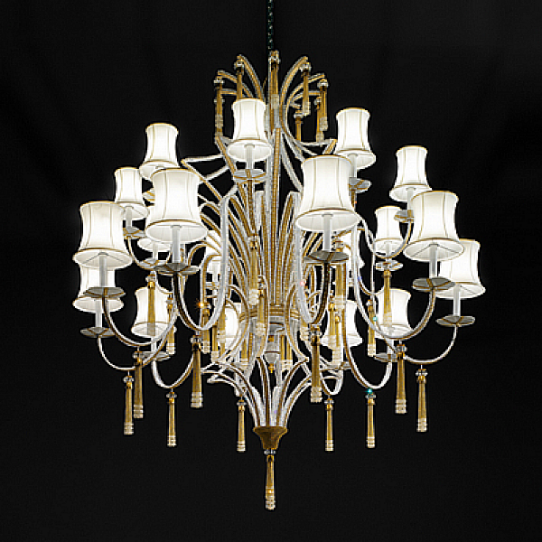 Chandelier MM LAMPADARI 7104/20 factory MM LAMPADARI from Italy. Foto №1