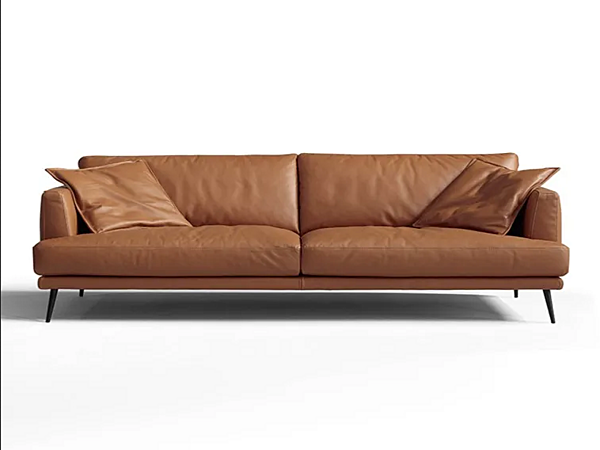 Sectional leather sofa Sophia Egoitaliano factory Egoitaliano from Italy. Foto №1