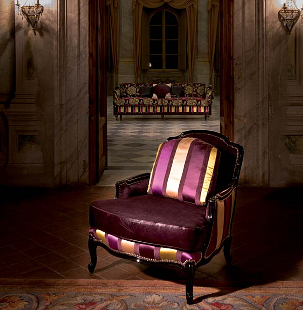 Armchair MANTELLASSI "UPHOLSTERY" Liup factory MANTELLASSI from Italy. Foto №1