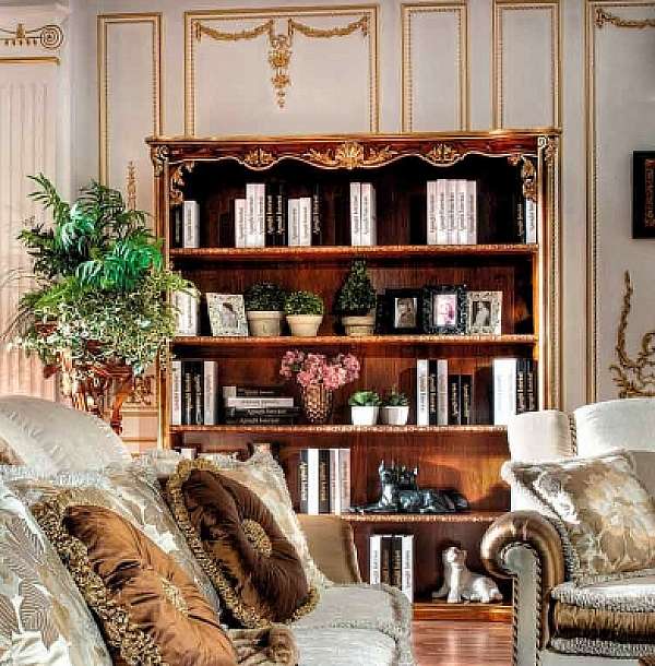 Bookcase ASNAGHI INTERIORS GD3506 factory ASNAGHI INTERIORS from Italy. Foto №1