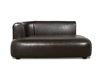 Day bed with upholstered back Clara BAXTER factory BAXTER from Italy
