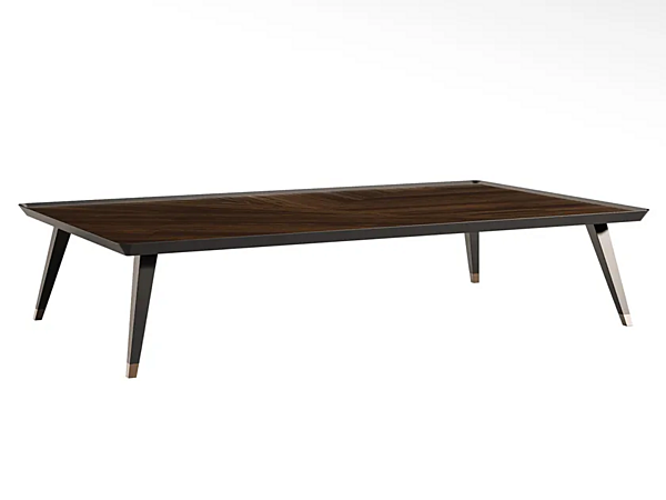 Low rectangular wooden coffee table Eclipse CPRN HOMOOD E236 factory CPRN HOMOOD from Italy. Foto №1