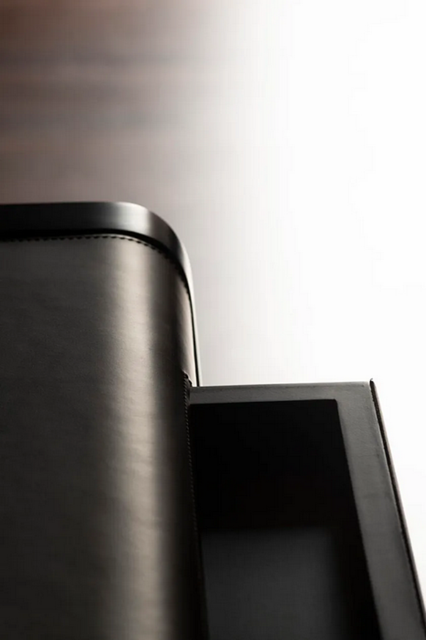 Beech Secretary Desk Linus Potocco 730 SCR 730/SCR factory POTOCCO from Italy. Foto №5