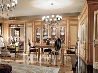 Wooden Boiserie Venezia Martini Interiors factory MARTINI INTERIORS from Italy