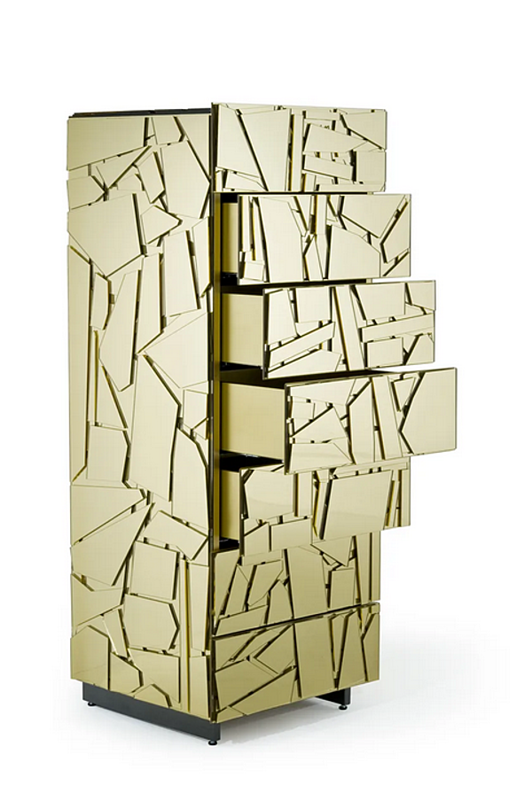 Glass sideboard with doors Edra Scrigno factory EDRA from Italy. Foto №2