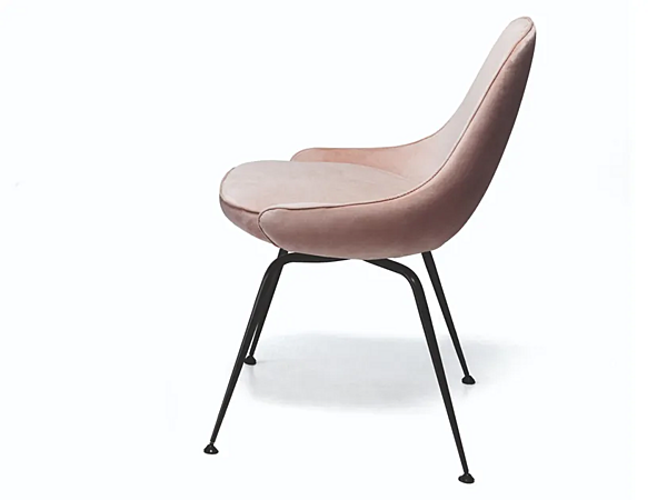 Chair with fabric or leather upholstery VIBIEFFE 1500 Swing factory VIBIEFFE from Italy. Foto №1