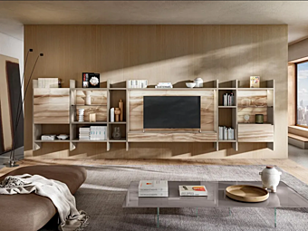 Sectional storage wall 30mm LAGO 1204 Sectional storage wall 30mm LAGO 1204 factory LAGO from Italy
