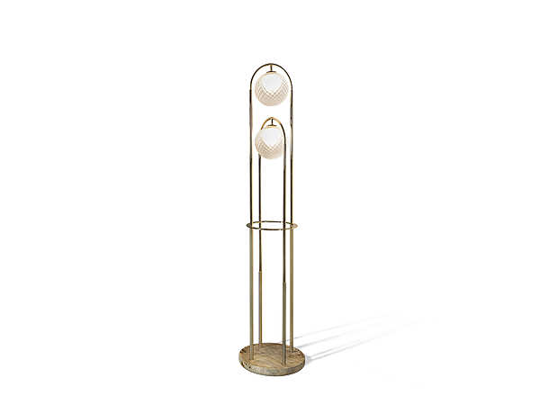 Floor lamp CORNELIO CAPPELLINI Heron factory CORNELIO CAPPELLINI from Italy. Foto №1