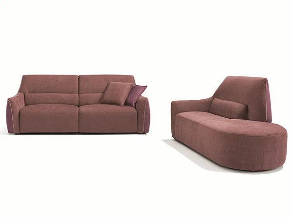 Recliner 3-Seater Fabric Sofa Egoitaliano Puffy Collection factory Egoitaliano from Italy. Foto №8