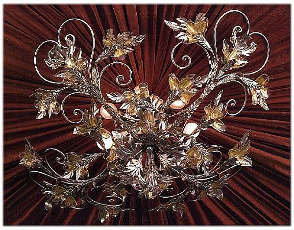 Chandelier MECHINI P338/7 factory MECHINI from Italy. Foto №1