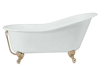 Cast Iron Bathtub on Legs Gentry Home Jasmine factory Gentry Home from Italy
