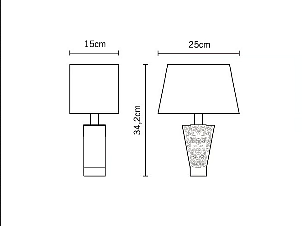 Crystal table lamp Vicky Fabbian factory Fabbian from Italy. Foto №4