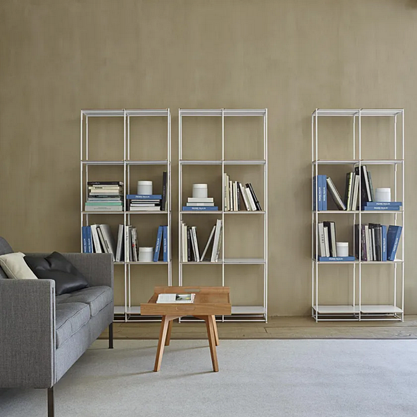 Sectional bookcase in wood LIGNE ROSET La Bibliotheque Fil 19980298-19980300/02/66/73/74 factory LIGNE ROSET from Italy. Foto №2