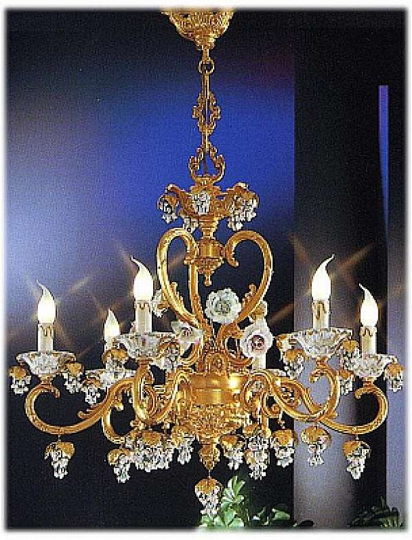 Chandelier FBAI 3125/6 factory FBAI from Italy. Foto №1