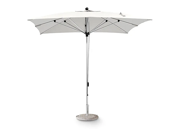 Square Polyester Garden Umbrella Varaschin Amalfi 4757 factory VARASCHIN from Italy. Foto №1