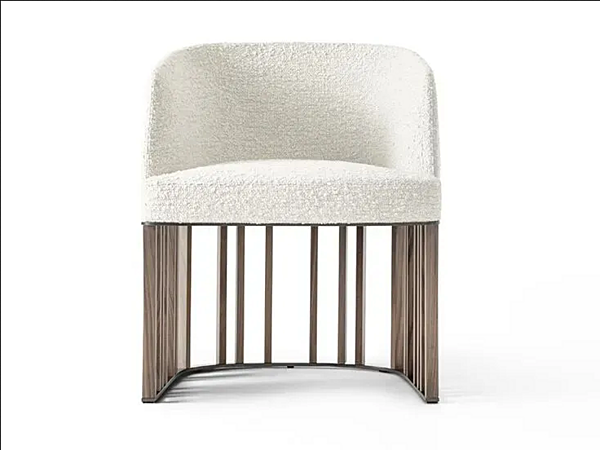 Fabric chair with removable cover GIORGETTI HERO factory GIORGETTI from Italy. Foto №4