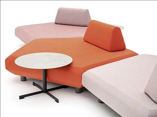 Modular Fabric Sofa with Soft Back VARASCHIN Bento 239 factory VARASCHIN from Italy. Foto №11