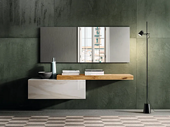 Wall Mounted Console Table LAGO 36E8 0837 Wall Mounted Console Table LAGO 36E8 0837 factory LAGO from Italy