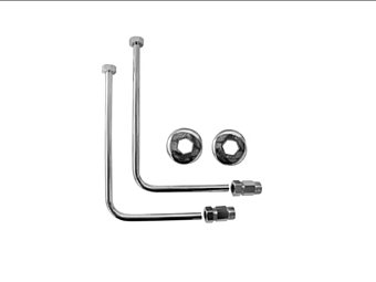 Curved Square Pipe and Crown for Three Taps Basin Gentry Home Curved Square Pipe and Crown for Three Taps Basin Gentry Home factory Gentry Home from Italy