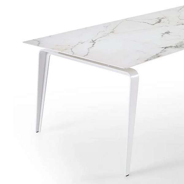 Rectangular porcelain stoneware table LIGNE ROSET Odessa 005CEW6W factory LIGNE ROSET from Italy. Foto №3