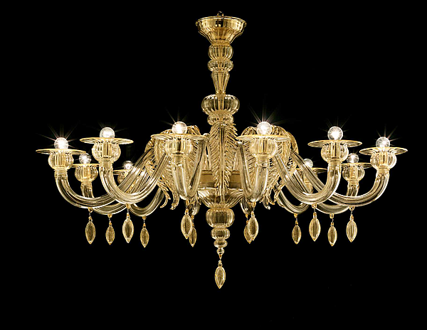 Chandelier Barovier&Toso Fez 5602/12 factory Barovier&Toso from Italy. Foto №1