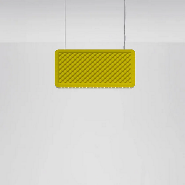 Fabric Acoustic Baffle with Integrated Lighting Artemide Eggboard factory Artemide from Italy. Foto №16