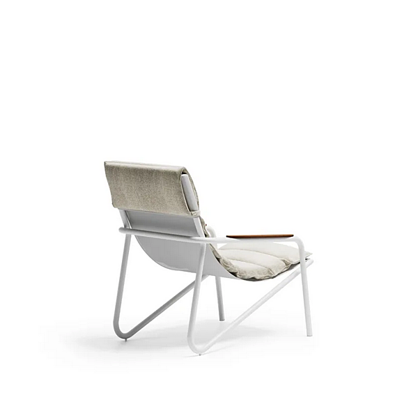 Aluminium deck chair with armrests Atmosphera Zante factory ATMOSPHERA from Italy. Foto №15