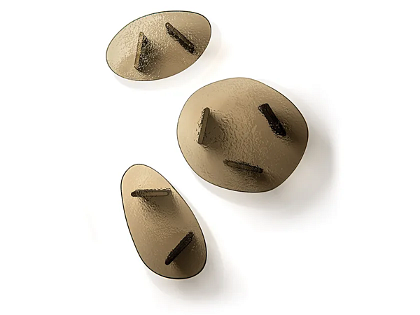 Low Oval Cast Glass Coffee Table MisuraEmme Stowe factory MisuraEmme from Italy. Foto №2