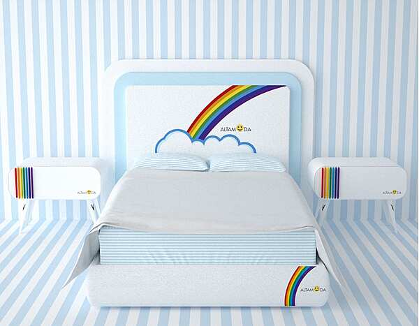 Bed ALTA MODA RAINBOW 01 factory ALTA MODA from Italy. Foto №2