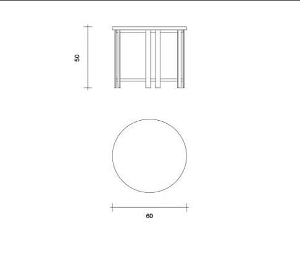 MDF coffee table bedside table Clint Duomo Design factory Duomo Design from Italy. Foto №7