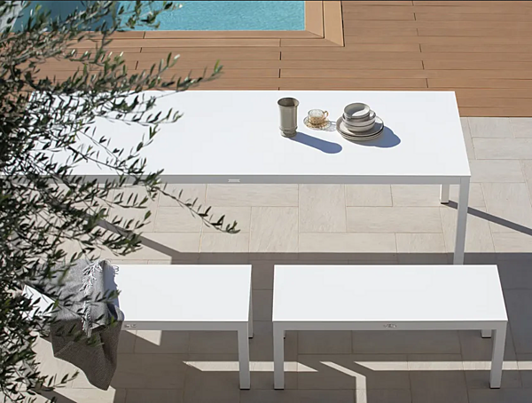 Rectangular Aluminium Garden Table Flair Atmosphera factory ATMOSPHERA from Italy. Foto №15