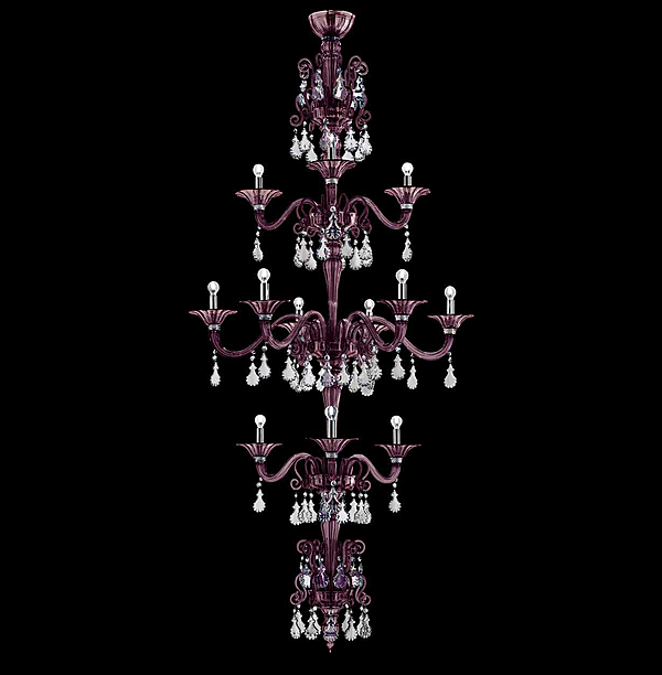 Chandelier Barovier &Toso 7143/18 factory Barovier&Toso from Italy. Foto №2