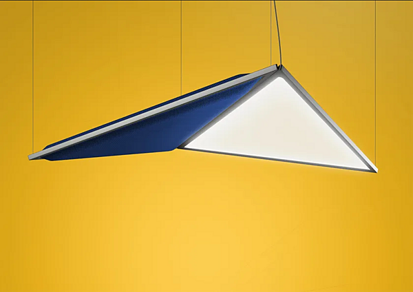 Pendant Lamp Flexia Acoustic Recycled PET Artemide CC10300, CC10000, CC10400 factory Artemide from Italy. Foto №9