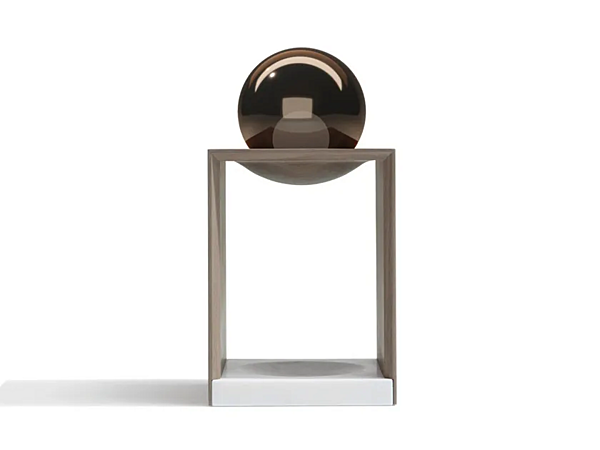 Wooden table lamp Spaziotempo GIORGETTI GA324G factory GIORGETTI from Italy. Foto №2