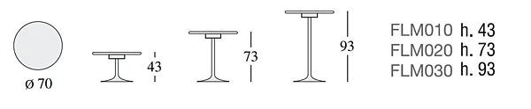 Alabaster coffee table Full Moon Edra FLM010/020/030 factory EDRA from Italy. Foto №8