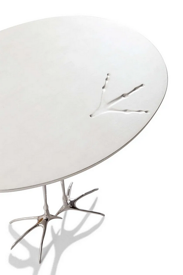 Oval Side Table in Wood CASSINA Traccia factory CASSINA from Italy. Foto №2