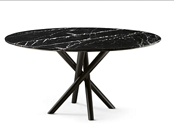 Round marble table Eforma Baly Round marble table Eforma Baly factory Eforma from Italy