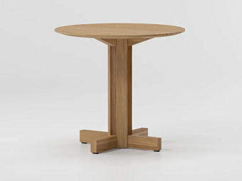 Round wooden dining table KETTAL Altar KSA400100